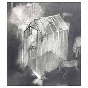 Gilles Le Dez, serre-sieste,  x cm, techniques mixtes, papier, 1982