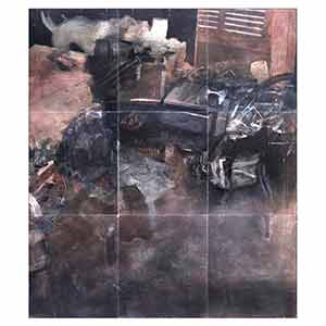 Gilles Le Dez, piece-oubliee,  x cm, techniques mixtes, papier, 1983