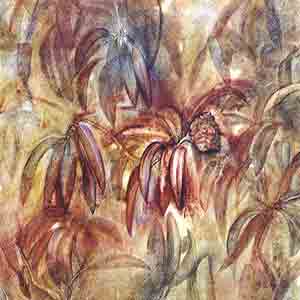 Gilles Le Dez, pecher-branches,  x cm, techniques mixtes, papier, 1999