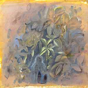Gilles Le Dez, sortie,  x cm, techniques mixtes, papier, 1999