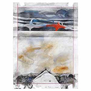 Gilles Le Dez, objet-barrieres, techniques mixtes, papier, 2006.