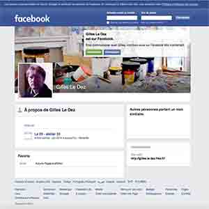 Facebook de Gilles Le Dez