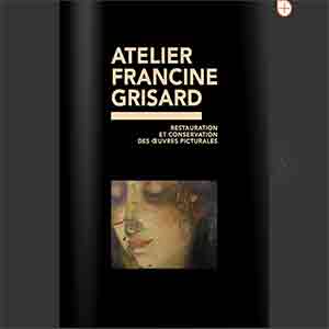 portfolio sur la restauratrice de tableaux Francine Grisard