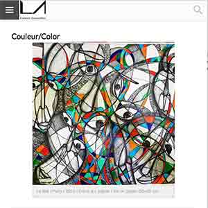 Site de la galerie Lucatelier - François-Marie Luca
