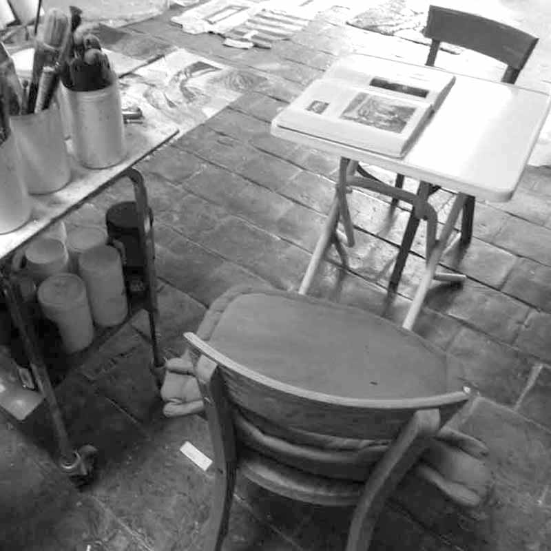 Vue de l'atelier